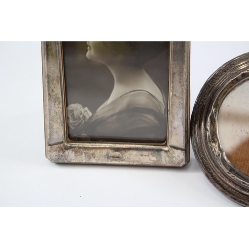 2295 - Three sterling silver photo frames - approx. gross weight 287g