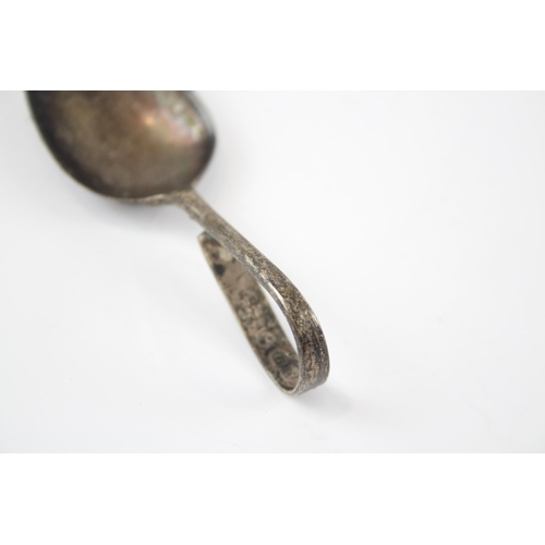 2310 - A Georgian hallmarked sterling silver baby spoon - approx. 9.5cm and 15g