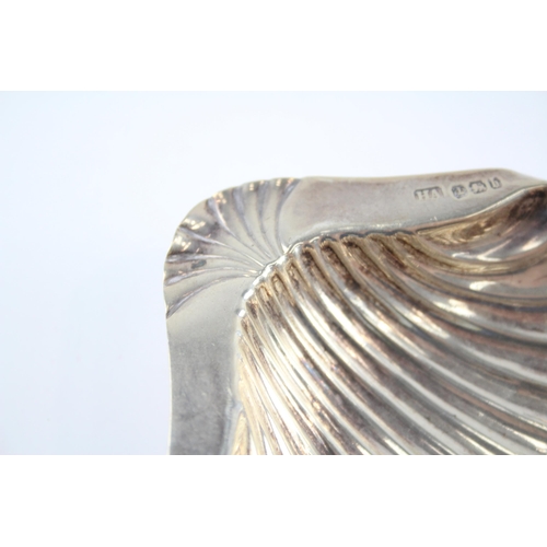 2316 - An Atkin Bros hallmarked Sheffield silver scallop dish - approx. gross weight 61g