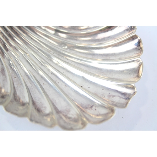 2316 - An Atkin Bros hallmarked Sheffield silver scallop dish - approx. gross weight 61g