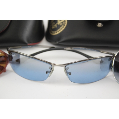 2340 - Three pairs of Ray-Ban sunglasses