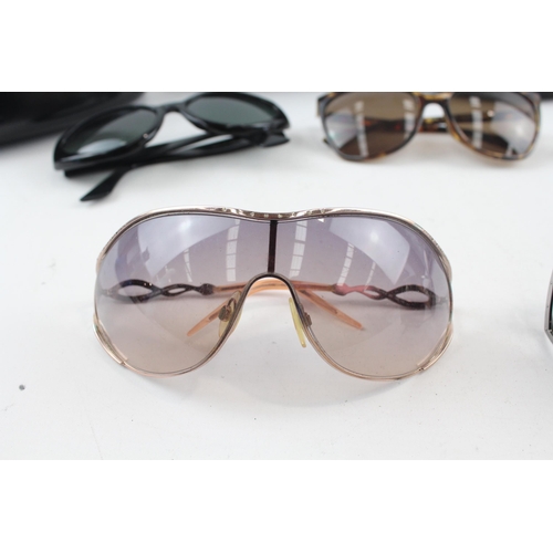 2341 - A collection of vintage designer sunglasses to include Roberto Cavalli, Donna Karan, Dior etc.