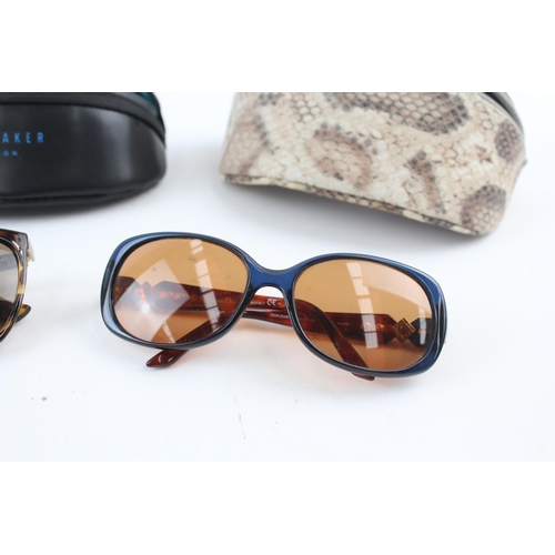 2341 - A collection of vintage designer sunglasses to include Roberto Cavalli, Donna Karan, Dior etc.