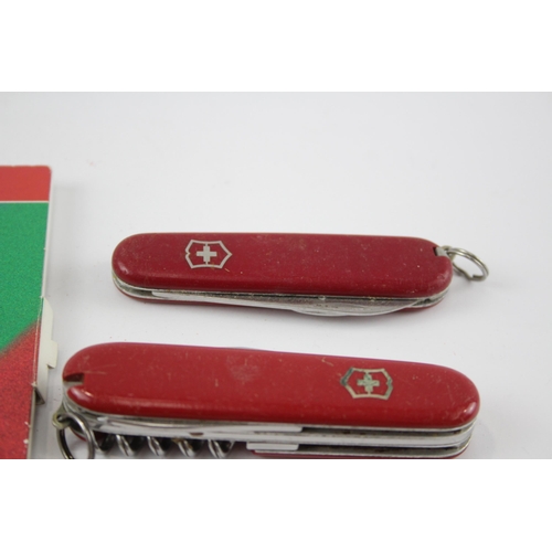 2356 - Five vintage Swiss Army knives