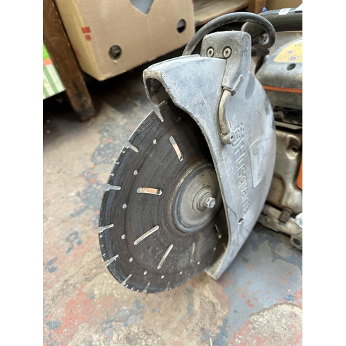 826 - A Husqvarna K770 petrol circular saw