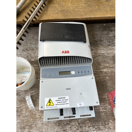 861 - An ABB UNO inverter