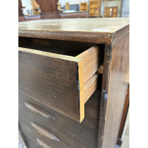 83 - A mid 20th century Austinsuite teak chest of drawers - approx. 115cm high x 64cm wide x 43cm deep