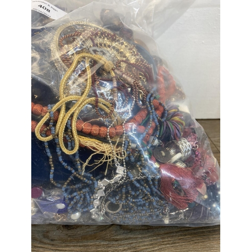 408 - Approx. 10kg of costume jewellery