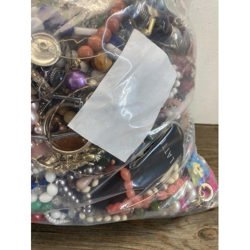 438 - Approx. 10kg of costume jewellery