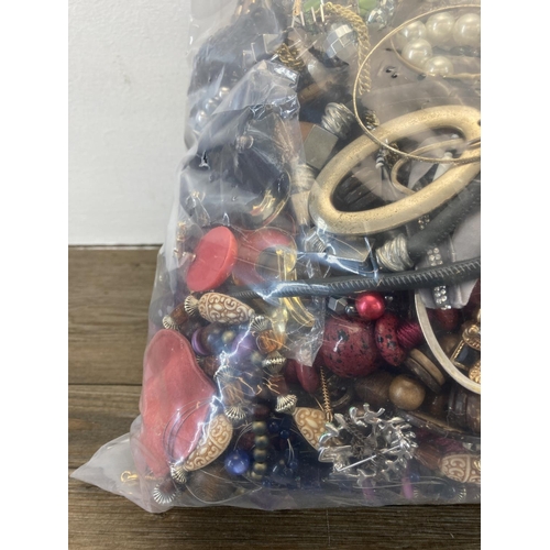 447 - Approx. 10kg of costume jewellery