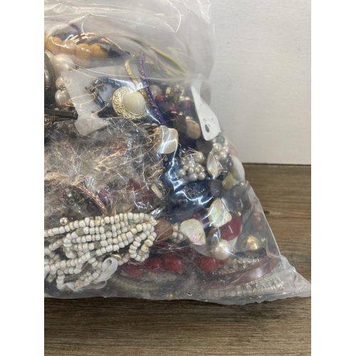 465 - Approx. 10kg of costume jewellery