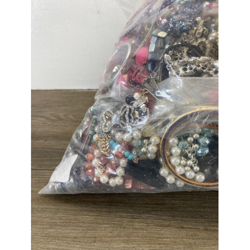 465 - Approx. 10kg of costume jewellery