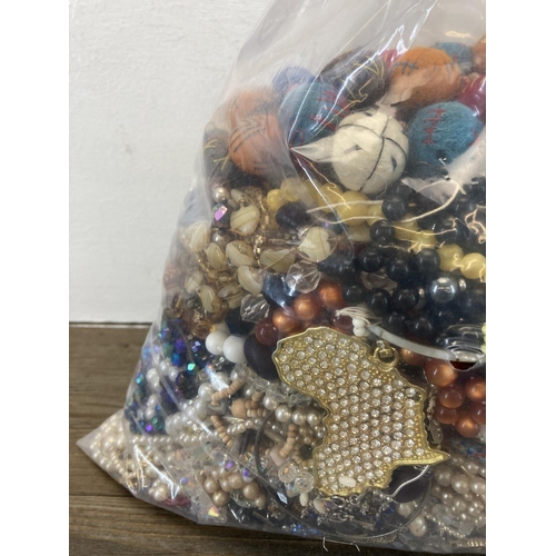 466 - Approx. 10kg of costume jewellery