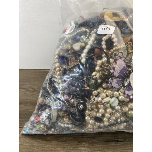 476 - Approx. 10kg of costume jewellery