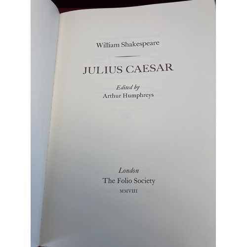 509 - A 2008 limited edition Folio Society printing of The Letterpress Shakespeare Julius Caesar number 41... 