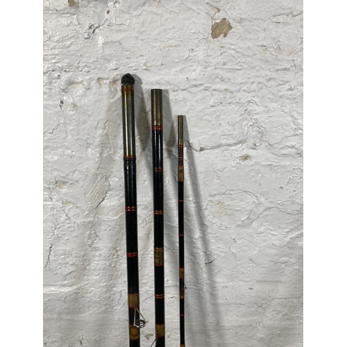 539 - Two vintage R. Sealey's fishing rods, one 'Match Winner' and one 'Tudor Queen'