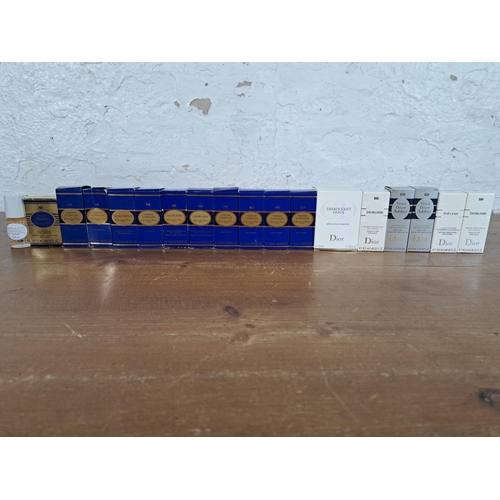 2391 - A collection of Christian Dior beauty products to include 14.5ml nail enamel, 14.5ml nail hardener, ... 