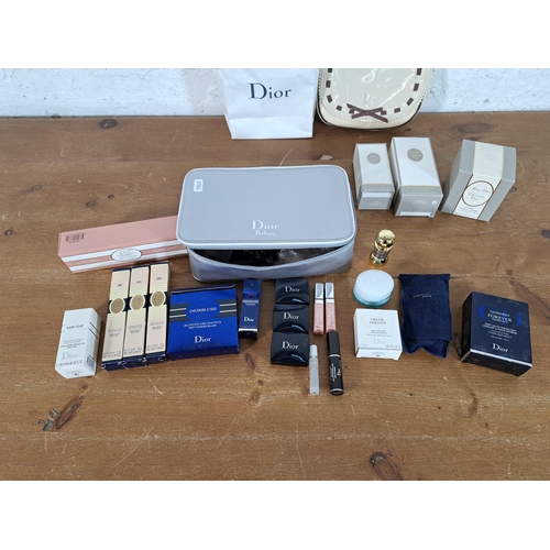 2393 - A collection of Christian Dior beauty products to include Miss Dior 100ml eau de toilette, soft powd... 