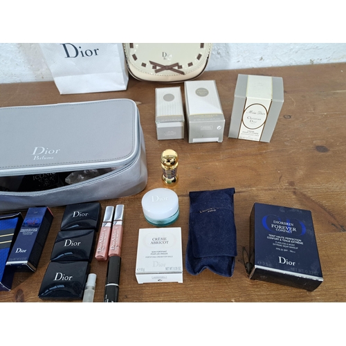 2393 - A collection of Christian Dior beauty products to include Miss Dior 100ml eau de toilette, soft powd... 