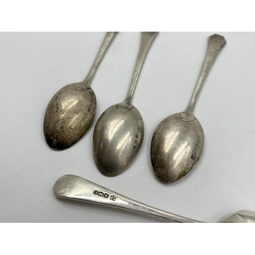 2229 - Four hallmarked sterling silver teaspoons - approx. gross weight 72g