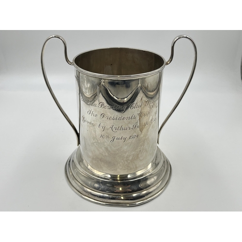 2239 - A James Dixon & Sons Ltd. hallmarked Sheffield silver trophy, dated 1923 - approx. gross weight 560g... 