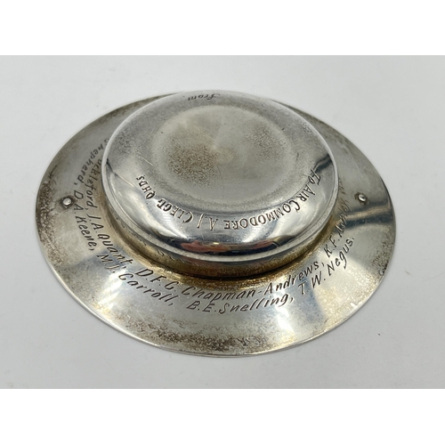 2249 - A 1972 S J Rose & Son hallmarked London silver bon bon dish - approx. gross weight 51g