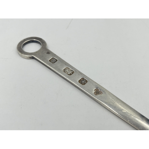 2267 - A hallmarked Sheffield silver letter opener - approx. gross weight 60g