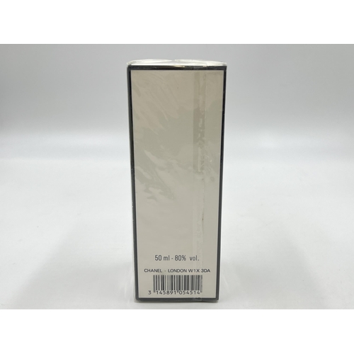 2377 - A boxed and sealed Chanel No.5 50ml eau de toilette refillable spray