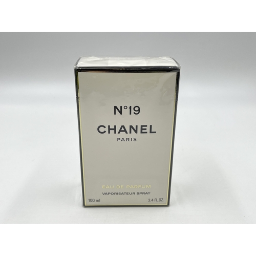 2378 - A boxed and sealed Chanel No.19 100ml eau de parfum spray