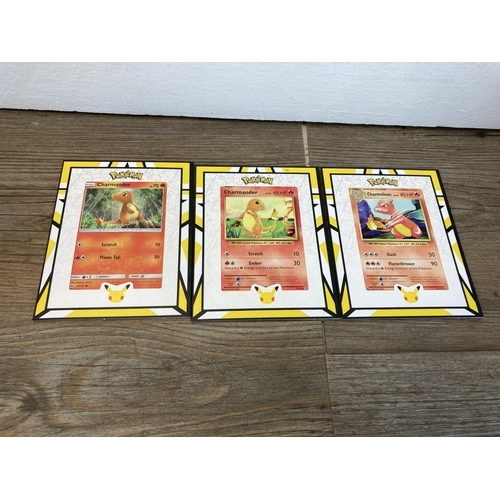 388 - A collection of Pokémon trading cards to include Japanese examples