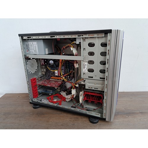 665 - A custom built desktop computer with Intel processor, WIN 500 watt power supply, graphics card, soun... 