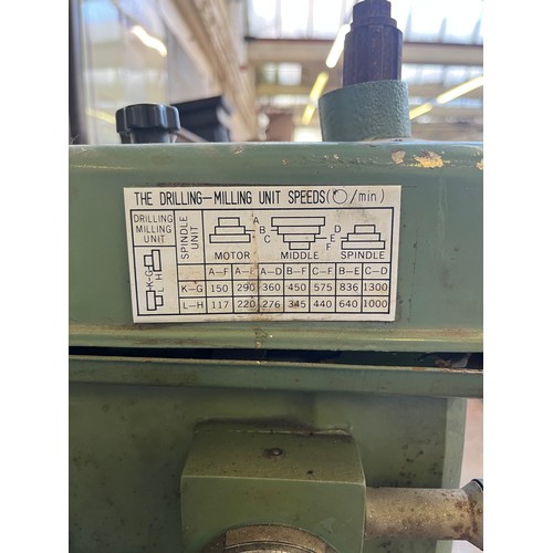 897 - A Chester MF42B precision lathe with vertical mill drill and two tier stand - approx. 160cm high x 1... 