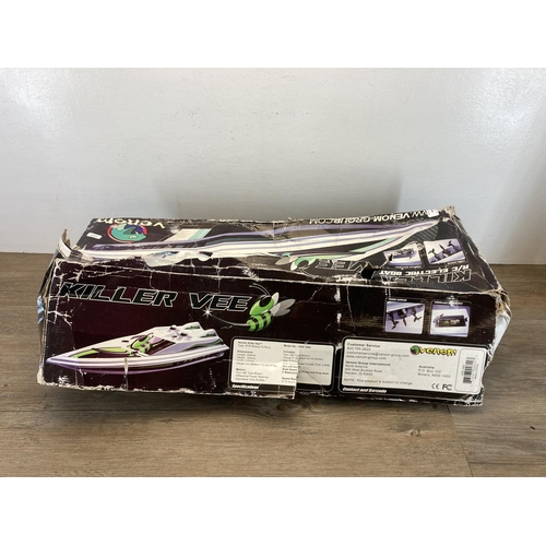 363 - A boxed Venom Killer Vee R/C electric boat