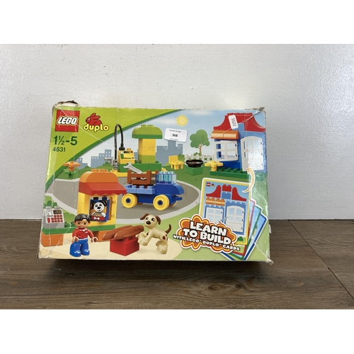 368 - A boxed Lego Duplo 4631 construction set