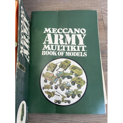 396 - A boxed Meccano army multikit construction set