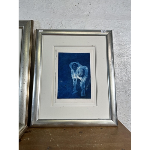 201 - Four framed John Blenkinsopp pencil signed limited edition prints