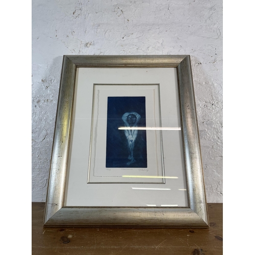 201 - Four framed John Blenkinsopp pencil signed limited edition prints