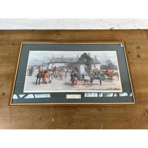 220 - Two framed pictures, one late 19th century watercolour signed lower right and one Goodwin Kilburne p... 