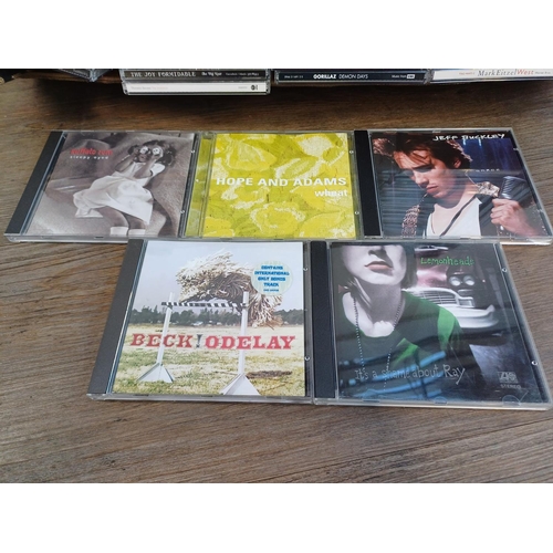 725 - A collection of CD albums to include Jeff Buckley, Wheat, Buffalo Tom, Beck, Lemonheads, Screaming T... 