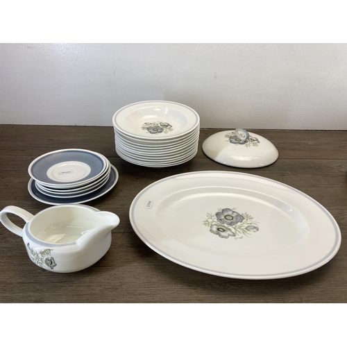 301 - A collection of Wedgwood Susie Cooper design Glenn Mist fine bone china