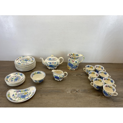 309 - A collection of Mason's Regency china to include teapot, six cups and saucers etc.