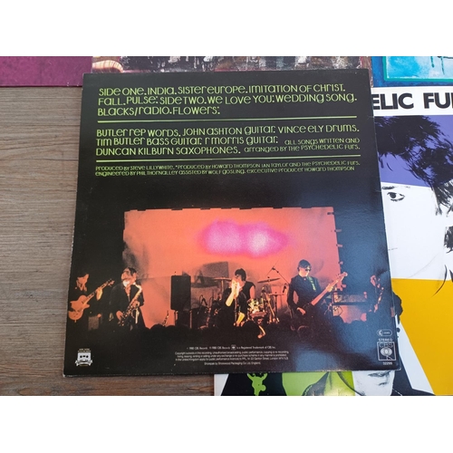 731 - Eight LP vinyl records, three Green On Red, three The Connells and two The Psychedelic Furs