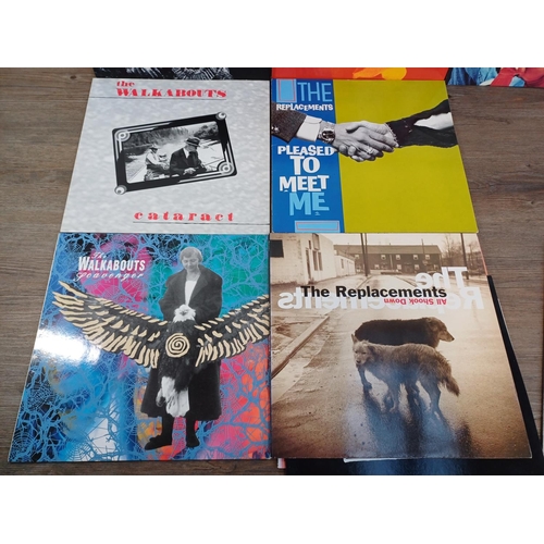 736 - Eleven LP vinyl records, The Sundays, two The Replacements, two The Walkabouts, The Mock Turtles, Th... 