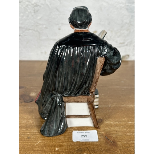 259 - A Royal Doulton The Professor figurine - HN2281