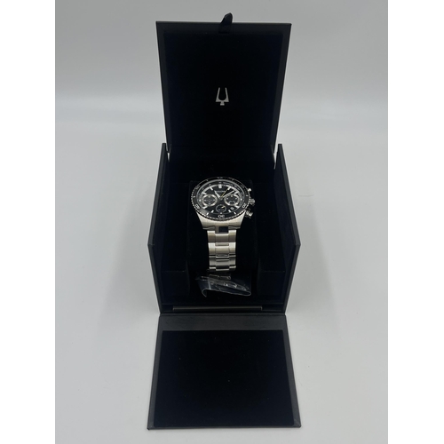 2271 - A boxed Bulova 98B298 Precisionist quartz 46mm men's chronograph wristwatch with high performance 26... 