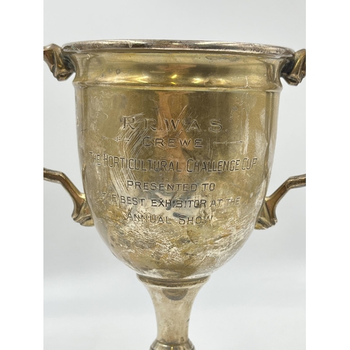 2282 - A hallmarked Birmingham silver trophy, dated 1950 - approx. gross weight 236g