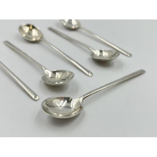 2288 - Six George V James Dixon & Sons hallmarked Sheffield silver teaspoons, dated 1926 - approx. gross we... 