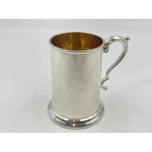 2300 - An R. Carr of Sheffield hallmarked sterling silver cup - approx. gross weight 78g and 7cm high