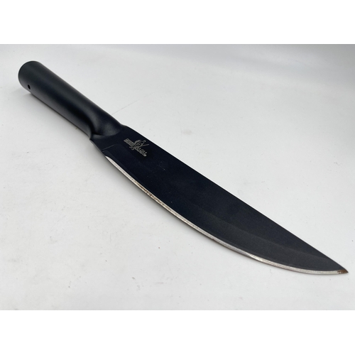 2350 - A cased Bushman Cold Steel knife