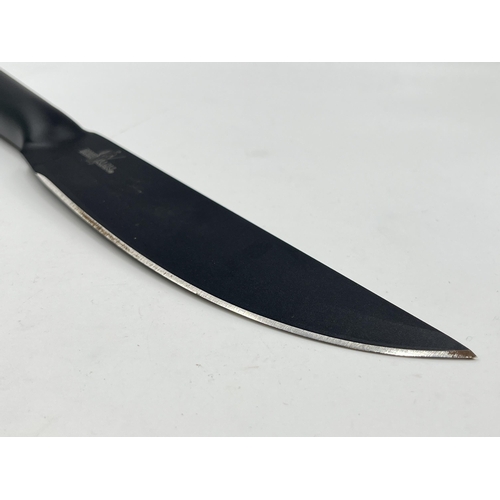 2350 - A cased Bushman Cold Steel knife